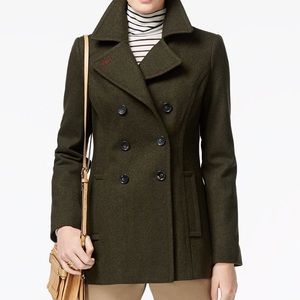 Tommy Hilfiger | Olive Pea Coat | XS